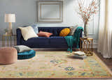 Bauble Teal Floor Pillow