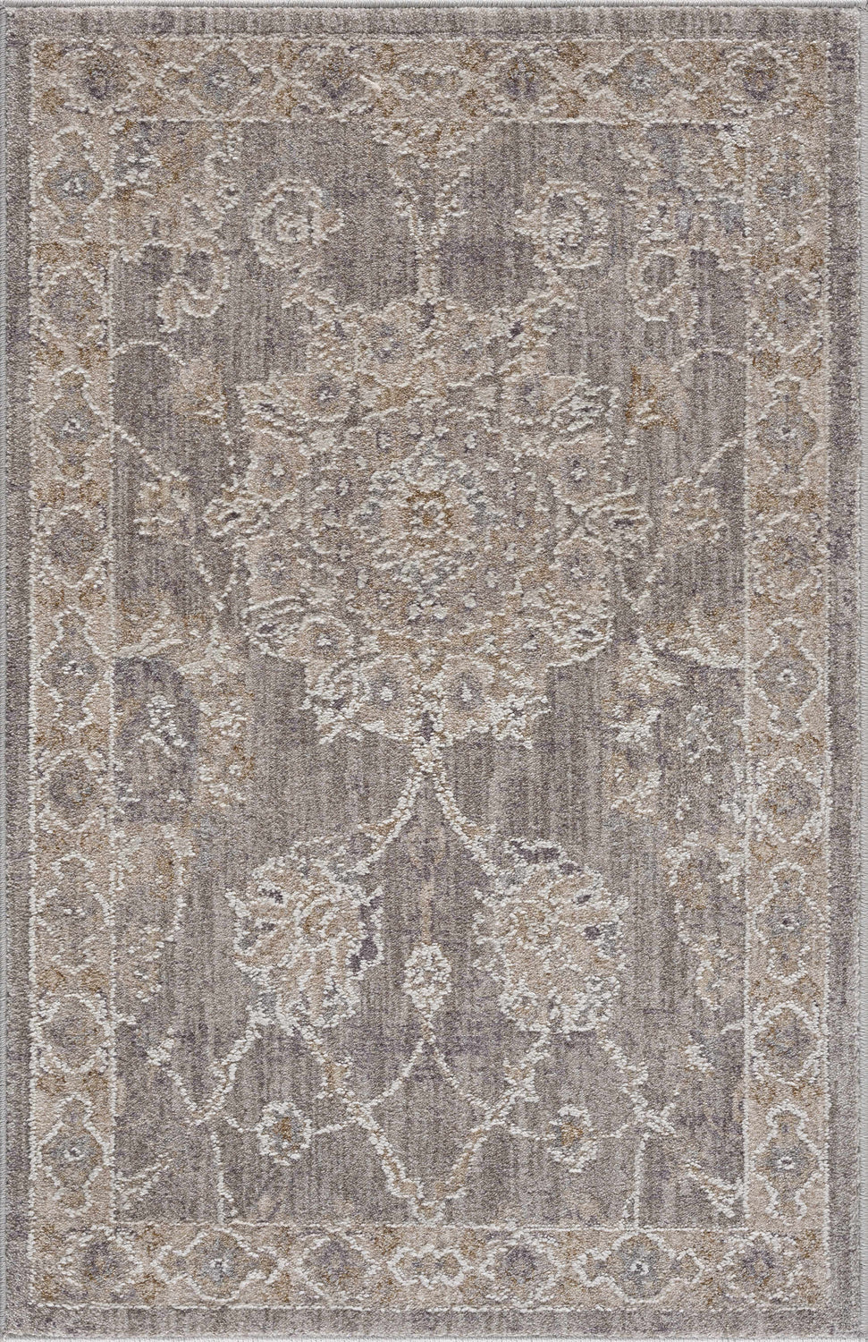 Monterey Gray Persian Rug - Clearance