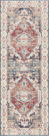 Brend Rust Medallion Area Rug - Clearance