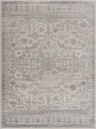Tigried Ivory & Gray 2323 Area Rug - Clearance