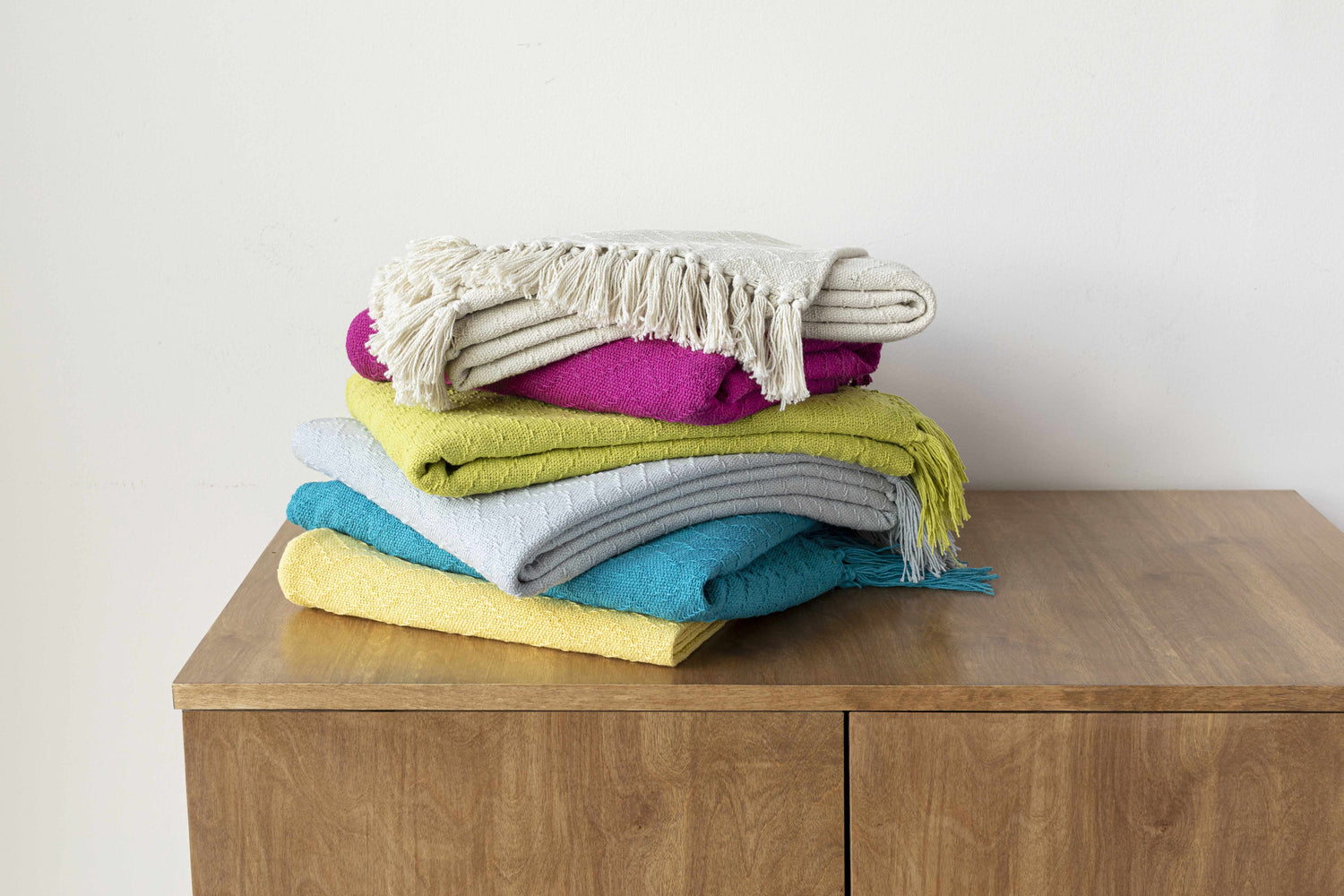 Chiconcuac Magenta Throw Blanket