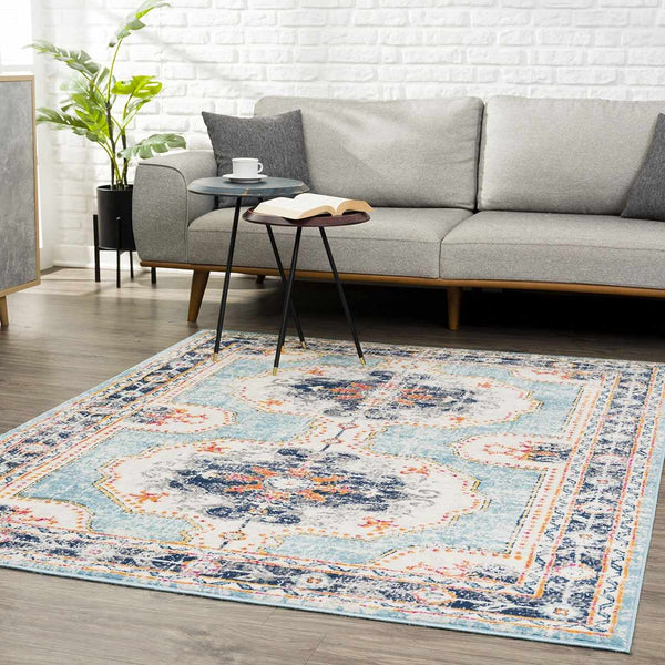 Tigried Turquoise 2308 Area Rug - Clearance