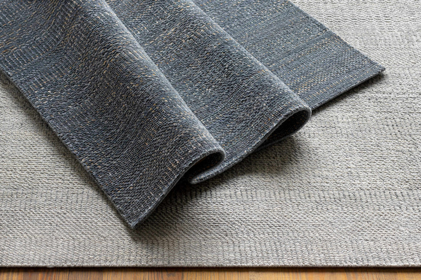 Ocate Gray Wool Area Rug - Clearance