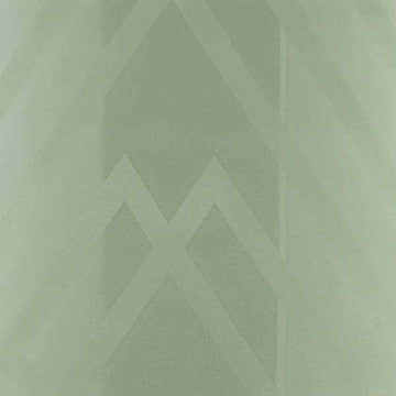 Flynn Green Chevron Glass Decorative Accent - Clearance
