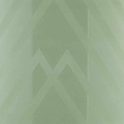 Flynn Green Chevron Glass Decorative Accent