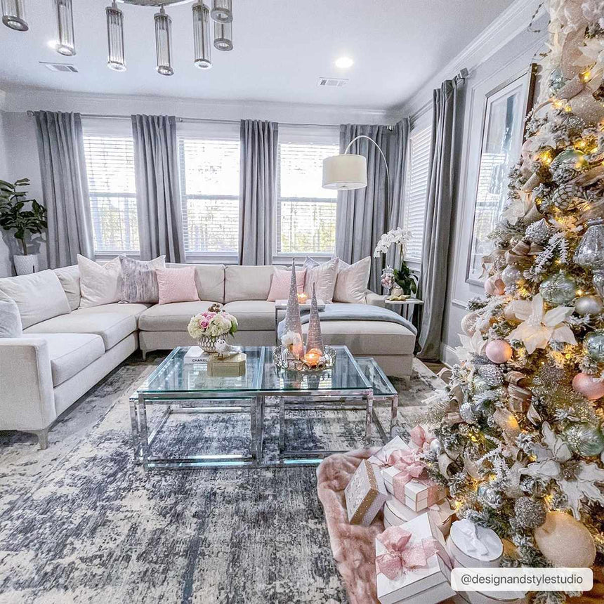 Tonalea Carved Statement Area Rug - Clearance