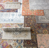 Jetson Floral Rug with Fringes - Clearance