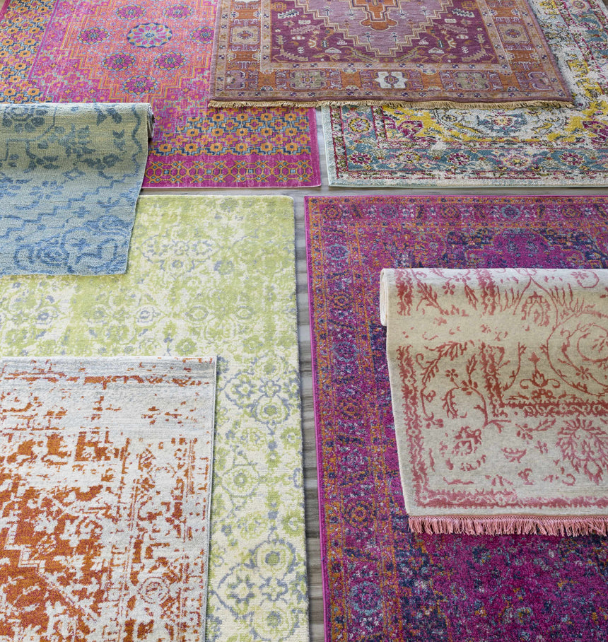 Milliken Rug Country Rug Milliken Magenta Area Rug – Boutique Rugs