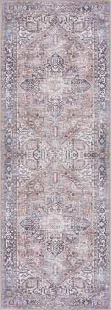 Viho Vintage Flat Pile Washable Rug - Clearance