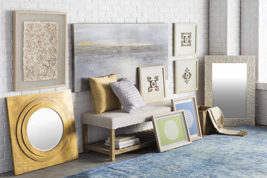 Solvay Mustard Square Throw Pillow - Clearance