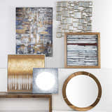 Wodonga Blue Pearl Mirror