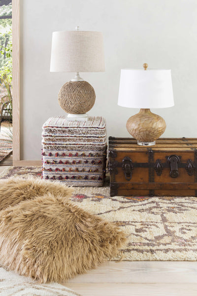 Clarkston Ottoman Pouf - Clearance