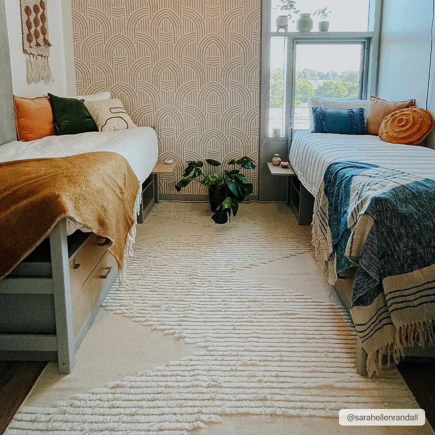 Woodew Modern Wool Rug - Clearance