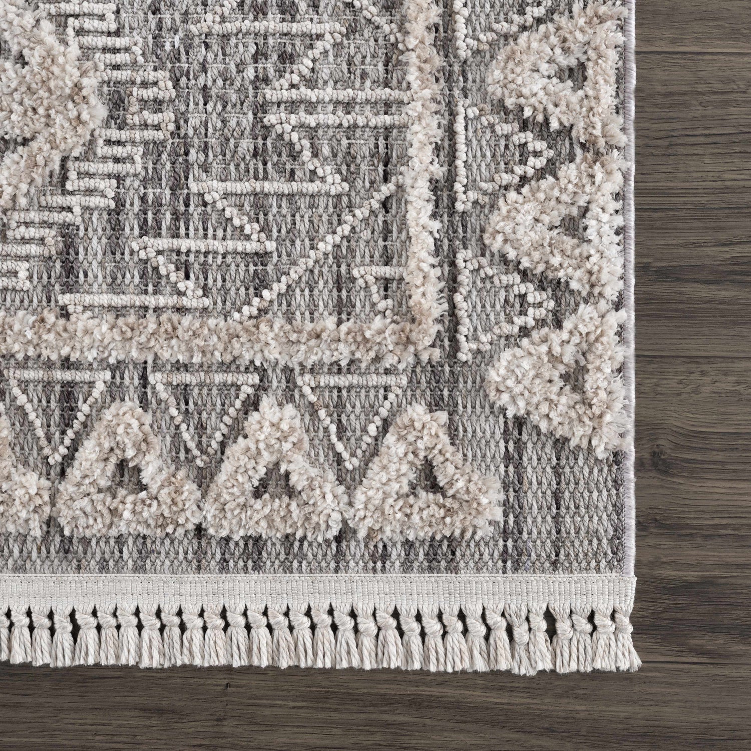 Agoo High-Low Pile Rustic Rug