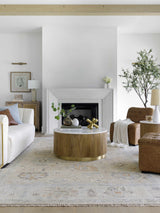 Vikhorevka White Coffee Table