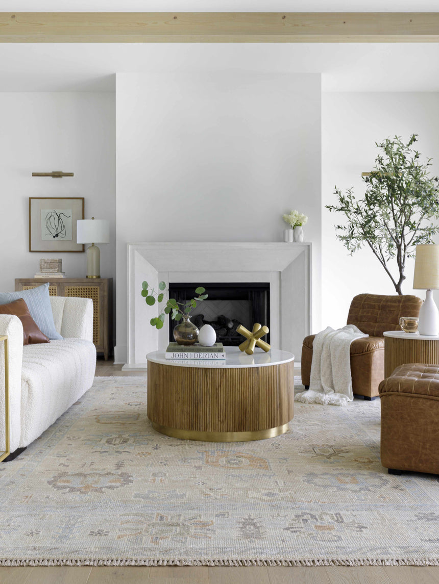 Vikhorevka White Coffee Table