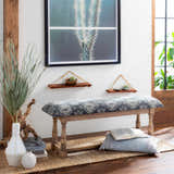 Pototan Light Gray Fringe Texture Throw Pillow - Clearance