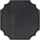 Abangay Gold Contemporary Wood Frame Mirror