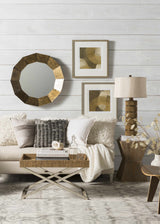 Whitfield Light Gray Square Throw Pillow