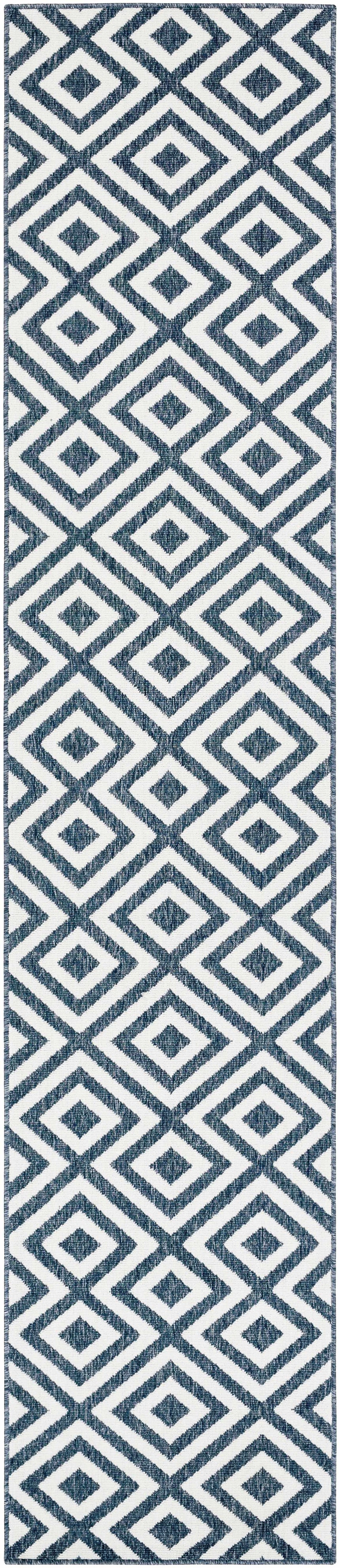 Spilsby Navy Blue Outdoor Rug - Clearance