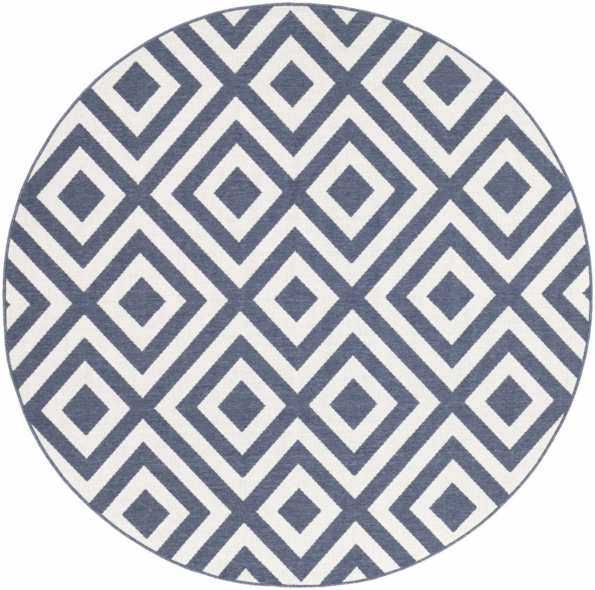 Spilsby Navy Blue Outdoor Rug - Clearance