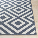 Spilsby Navy Blue Outdoor Rug - Clearance