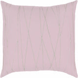 Adela Mauve Geometric Cotton Bedding Set