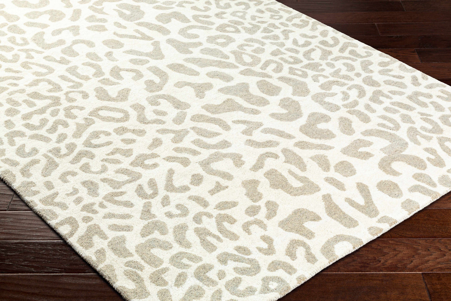 Adaya Leopard Print Area Rug - Clearance