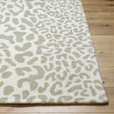 Adaya Leopard Print Area Rug - Clearance