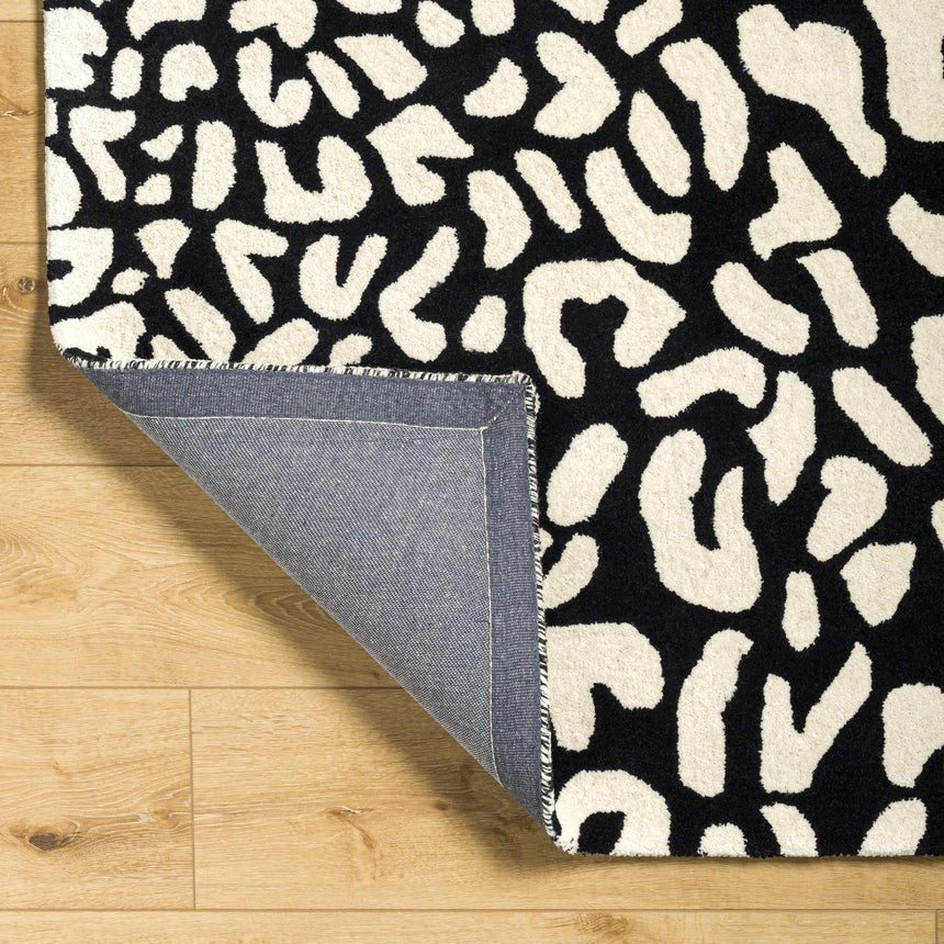 Akeem Leopard Print Area Rug - Clearance