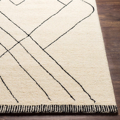 Alaca Arsenal Cream Wool Rug