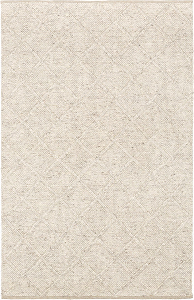 Syosset Beige Trellis Wool&Viscose Area Rug