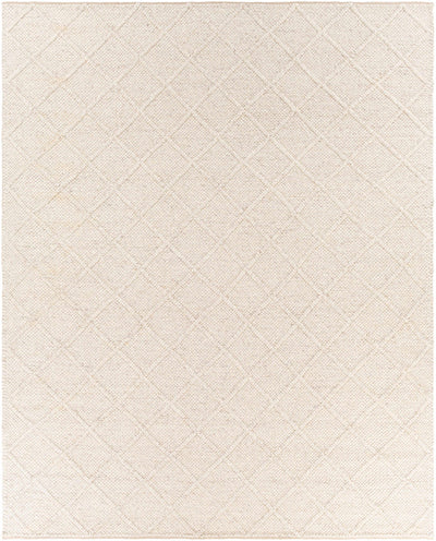 Syosset Beige Trellis Wool&Viscose Area Rug