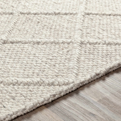 Syosset Beige Trellis Wool&Viscose Area Rug