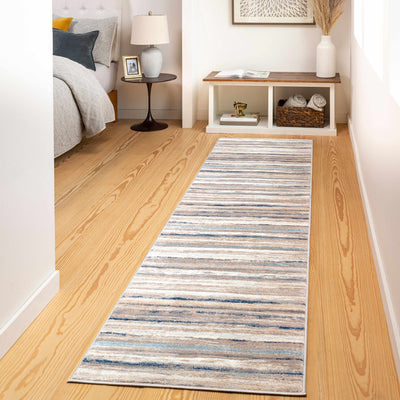 Aldavilla Abstract Striped Area Rug