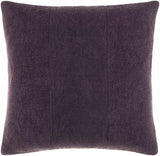 Alec Purple Square Throw Pillow