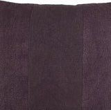 Alec Purple Square Throw Pillow