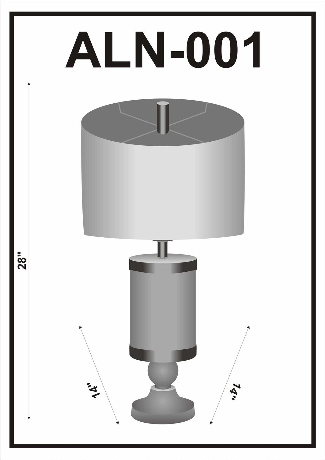 Alemanguan Table Lamp - Clearance