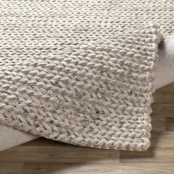 Alessandra Thick Woven Wool Rug - Clearance