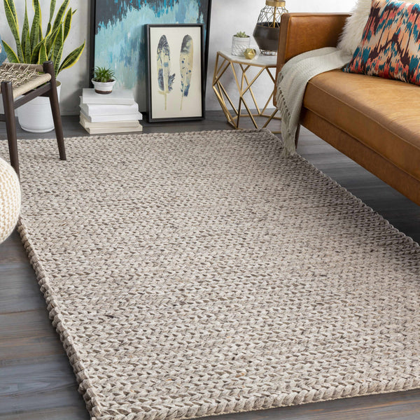 Alessandra Thick Woven Wool Rug - Clearance