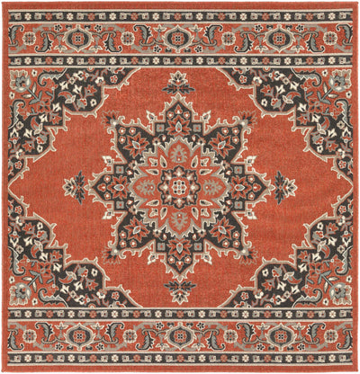 Garberville Brick Red Rug - Clearance