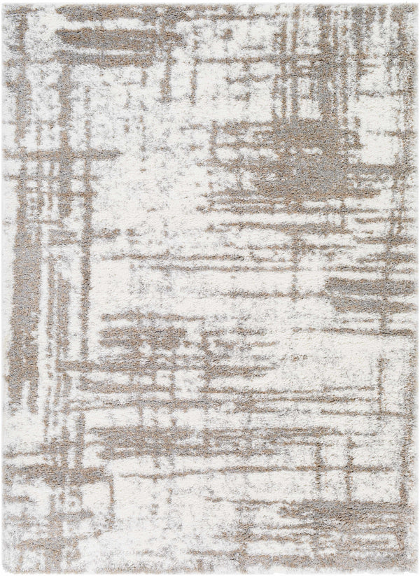 Broulee Abstract Striped Plush Rug