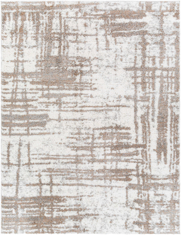 Broulee Abstract Striped Plush Rug
