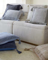 Souma Light Gray Throw Pillow