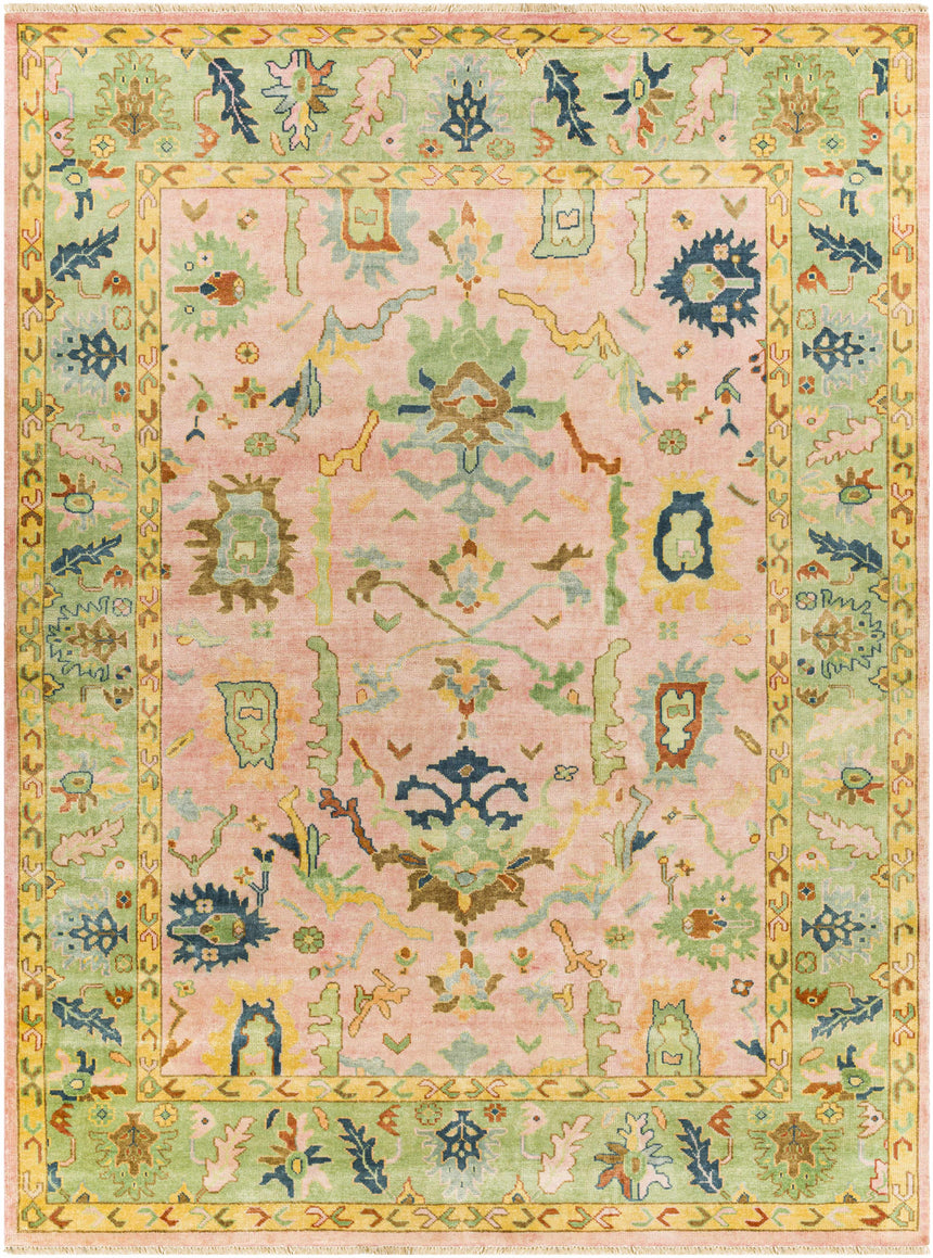 Allgood Premium Hand Knotted Wool Area Rug
