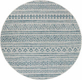 Novato Aqua All Over Pattern Performance Rug