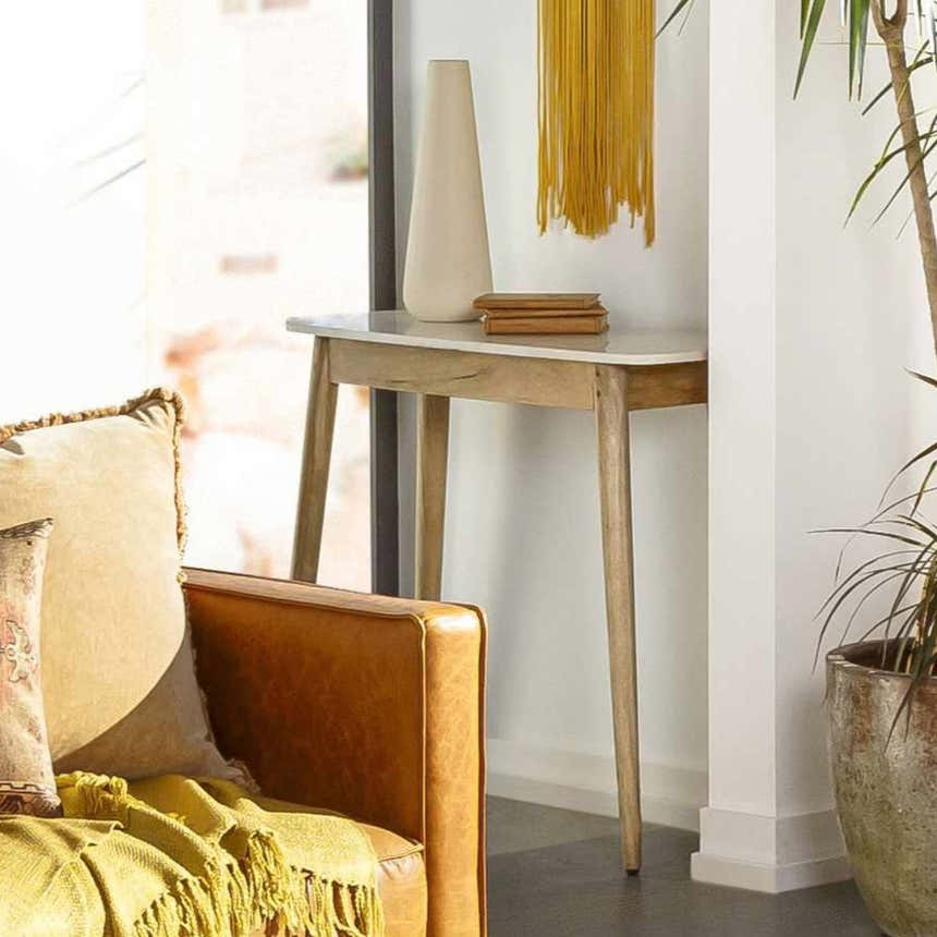 Kudanding Marble Top Console Table