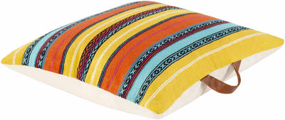 Amna Vibrant Striped Accent Pillow - Clearance