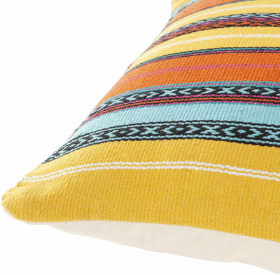 Amna Vibrant Striped Accent Pillow - Clearance