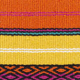 Amna Vibrant Striped Accent Pillow - Clearance